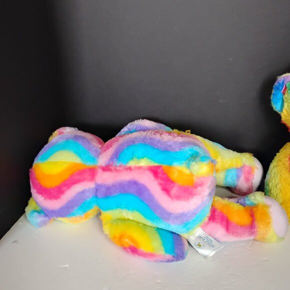 3 Rainbow/Peace Sign Build A Bear Bear's - Picture 8 of 12